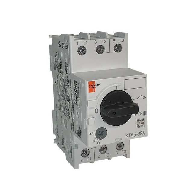 瑞士Sprecher+Schuh 電機保護(hù)斷路器 KTA5-32A-4.0A
